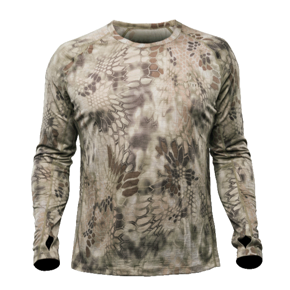 Kryptek Hoplite Merino LS Crew LW
