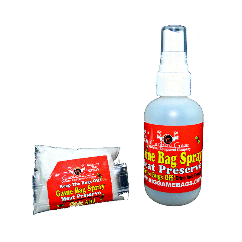 Caribou Gear Game Bag Spray