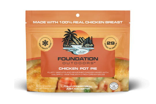 FOUNDATION Outdoors Chicken Pot Pie