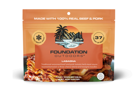 FOUNDATION Outdoors Lasagna