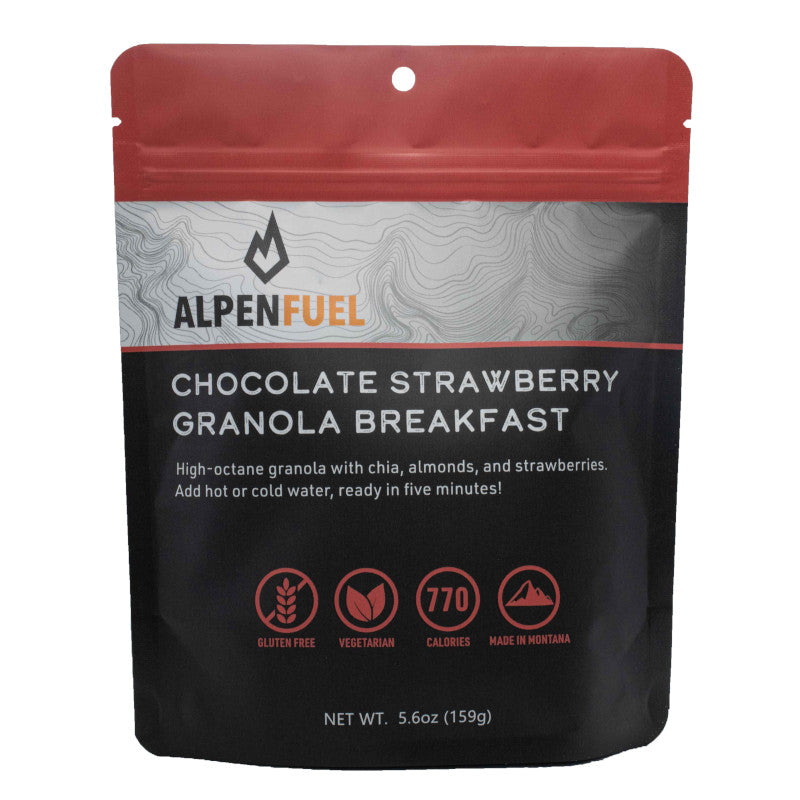 Alpen Fuel Chocolate Strawberry Granola Breakfast