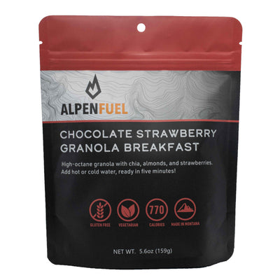 Alpen Fuel Chocolate Strawberry Granola Breakfast