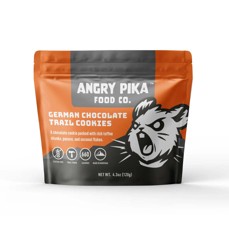 Angry Pika German Chocolate Trail Cookies