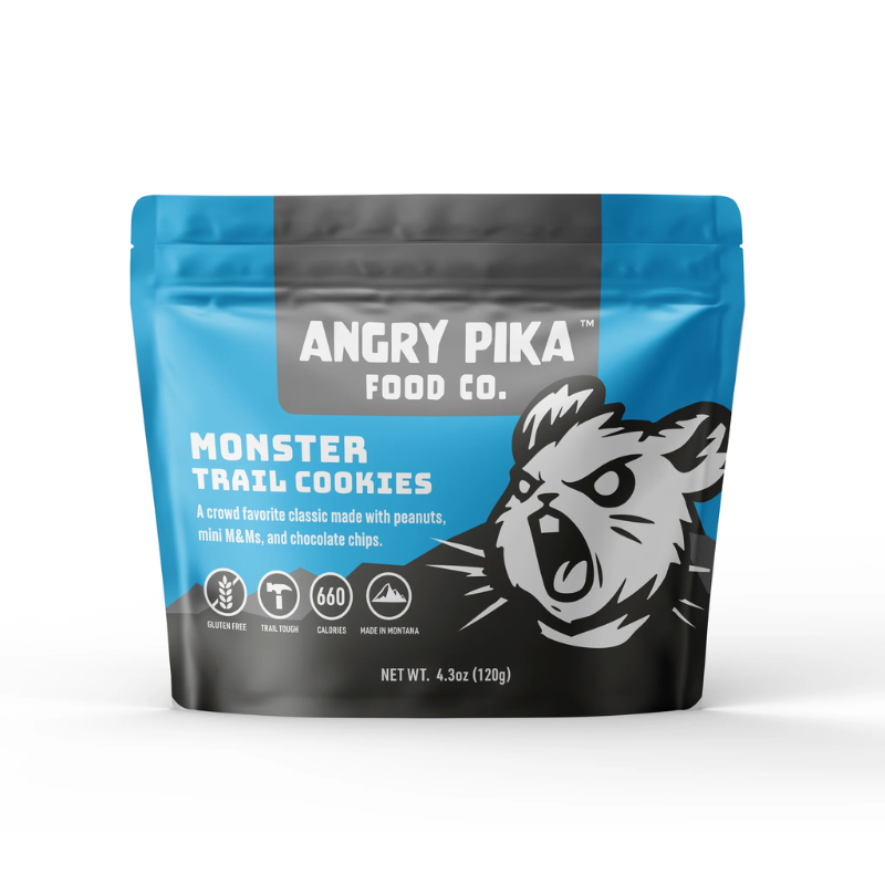 Angry Pika Monster Trail Cookies