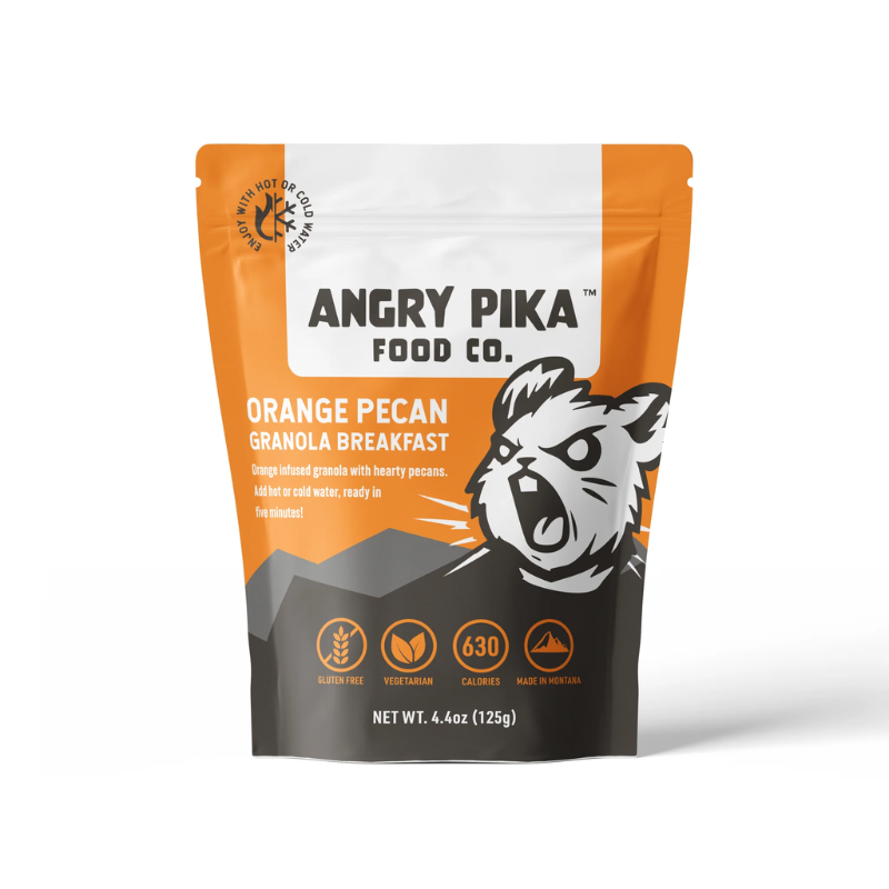 Angry Pika Orange Pecan Granola