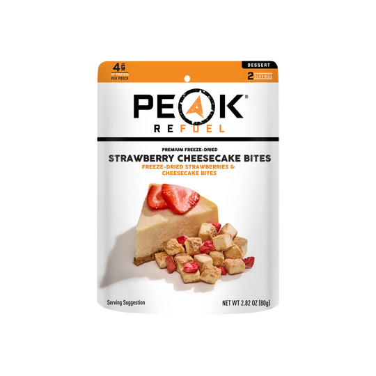 Peak Refuel Strawberry Cheesecake bites