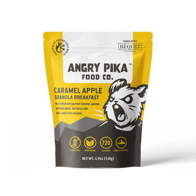 Angry Pika Caramel Apple Granola Breakfast