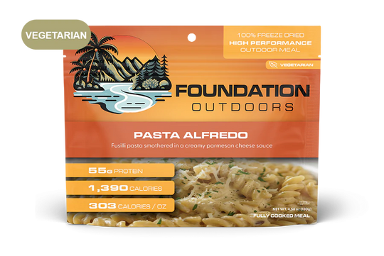FOUNDATION Outdoors Pasta Alfredo