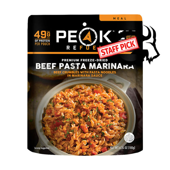 Peak Refuel Beef Pasta Marinara