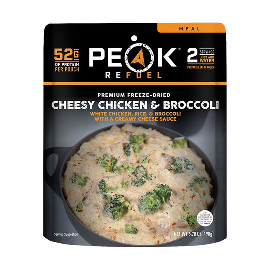 Peak Refuel Cheesy Chicken and Broccoli