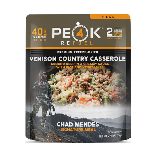 Peak Refuel Venison Country Casserole