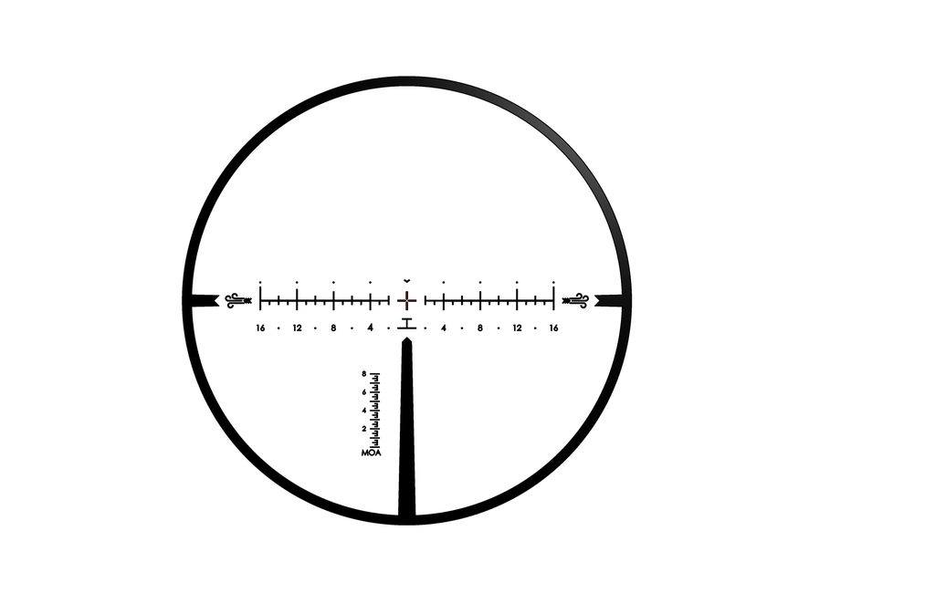 REVIC Acura RS25i Rifle Scope 5-25x50 Illuminated