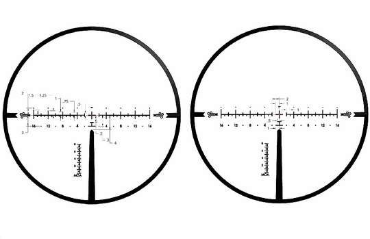 REVIC Acura RS25i Rifle Scope 5-25x50 Illuminated