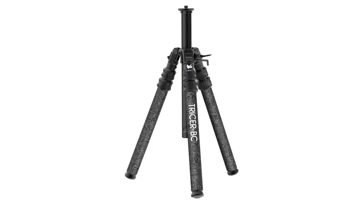 Black tripod with 'Triger BC' branding on a white background