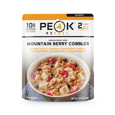 Peak Refuel Mountain Berry Cobbler