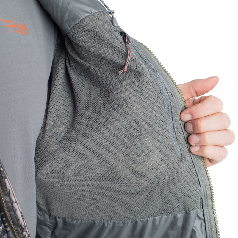Sitka Kelvin Down WS Hoody Inside Detail