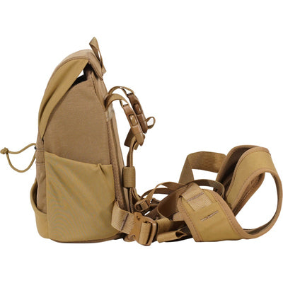 Mystery Ranch Bino harness 10x Color Coyote Side View