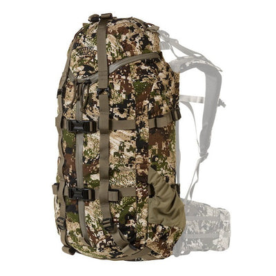 mystery ranch pintler bag only color subalpine front 45 view