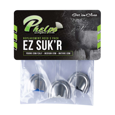 Phelps EZ SUK'R Replacement Reed 3 Pack (Young, Medium, Mature)