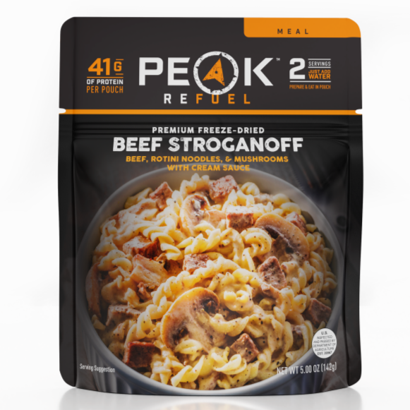 Peak Refuel Beef Stroganoff