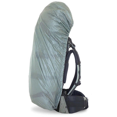 A side-view of the Stone Glacier Rain Cover.