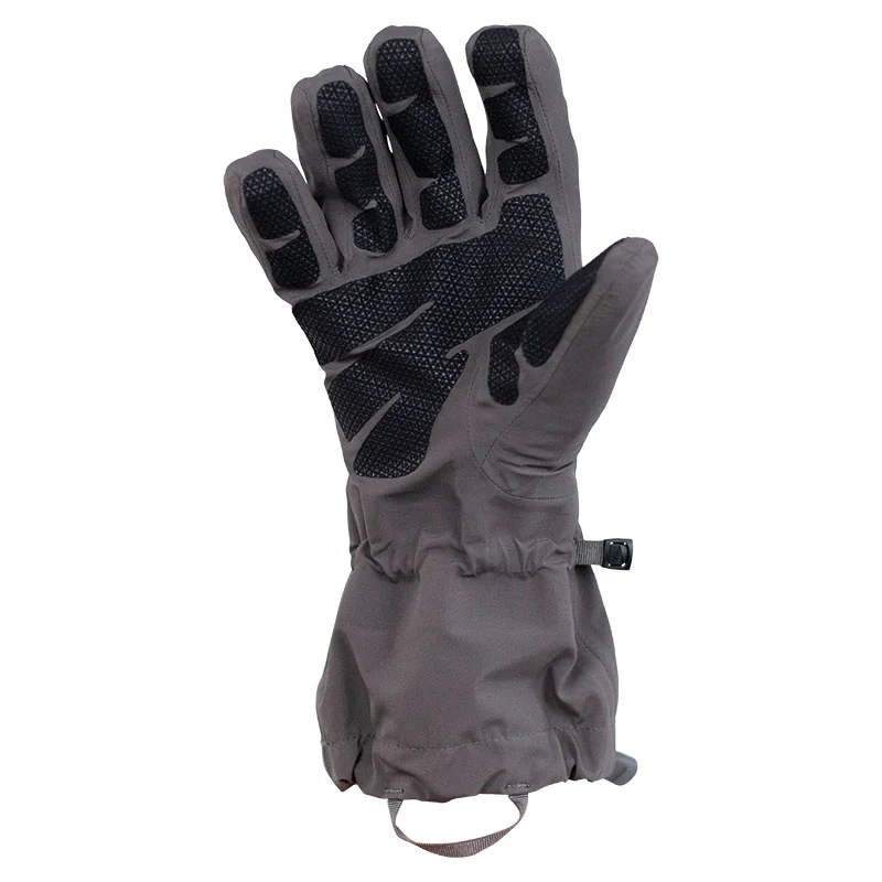 Stone Glacier Altimeter Gloves Granite Grey palm