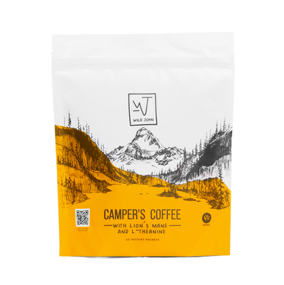 Wild John Camper's Coffee with Lion’s Mane and L-Theanine