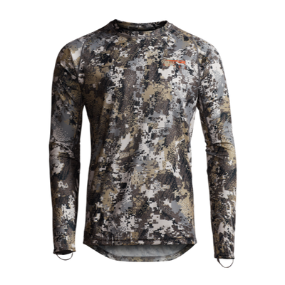 Sitka Core lightweight Crew Long Sleeve Color Elevated